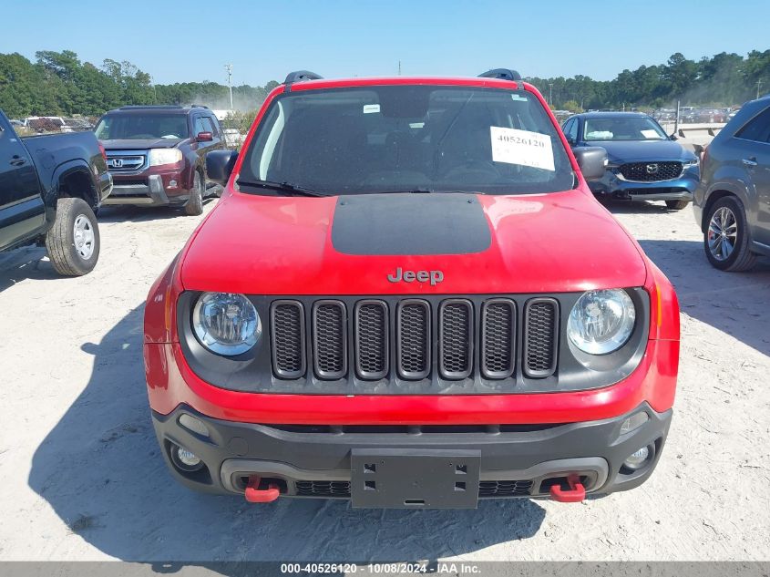 2018 Jeep Renegade Trailhawk VIN: ZACCJBCB1JPH07333 Lot: 40526120