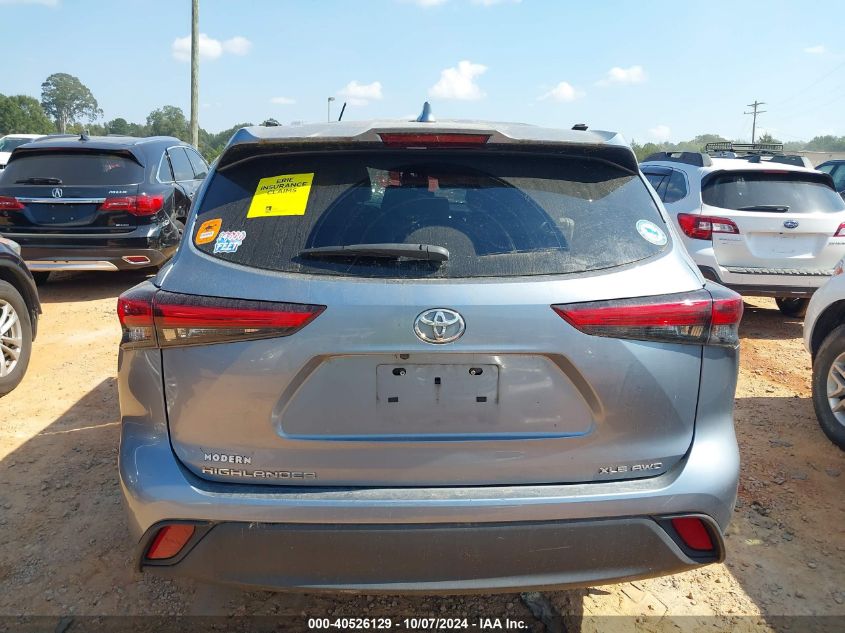 5TDGZRBH0LS015417 2020 Toyota Highlander Xle