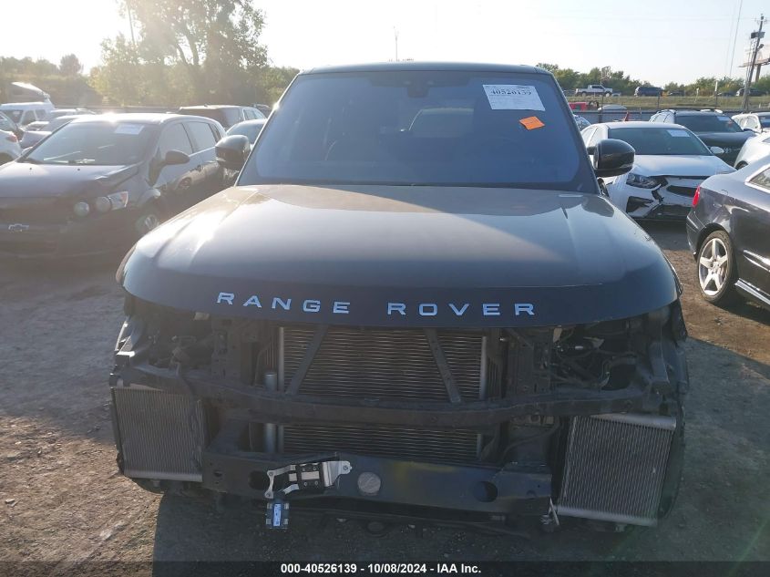 2018 Land Rover Range Rover 3.0L V6 Supercharged Hse VIN: SALGS2SV9JA508663 Lot: 40526139