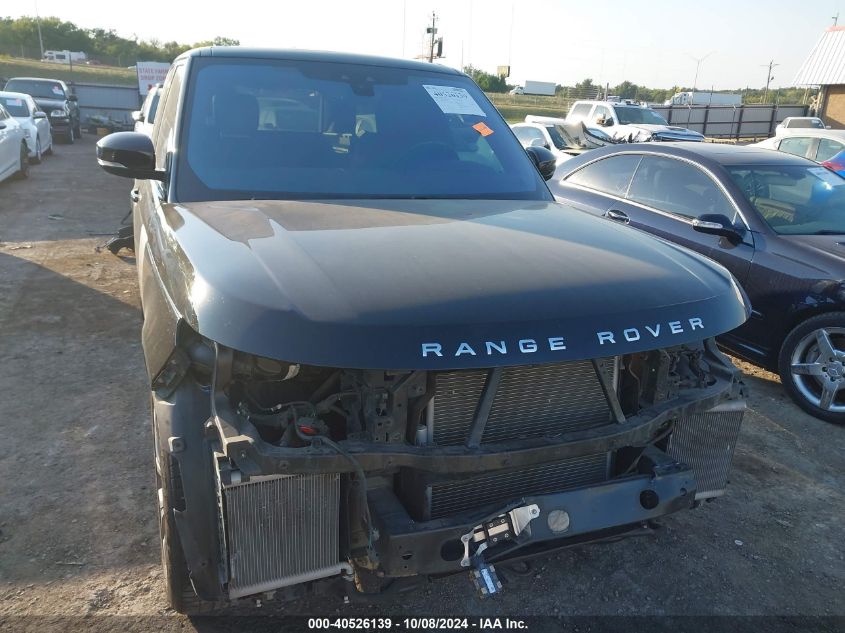 2018 Land Rover Range Rover 3.0L V6 Supercharged Hse VIN: SALGS2SV9JA508663 Lot: 40526139