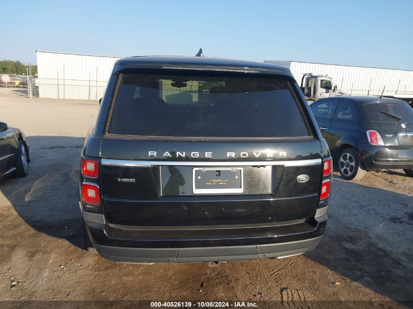 2018 Land Rover Range Rover 3.0L V6 Supercharged Hse VIN: SALGS2SV9JA508663 Lot: 40526139