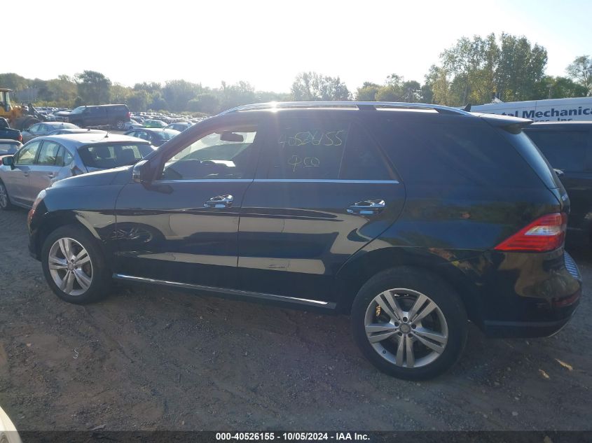 2014 Mercedes-Benz Ml 350 350 4Matic VIN: 4JGDA5HB4EA402702 Lot: 40526155