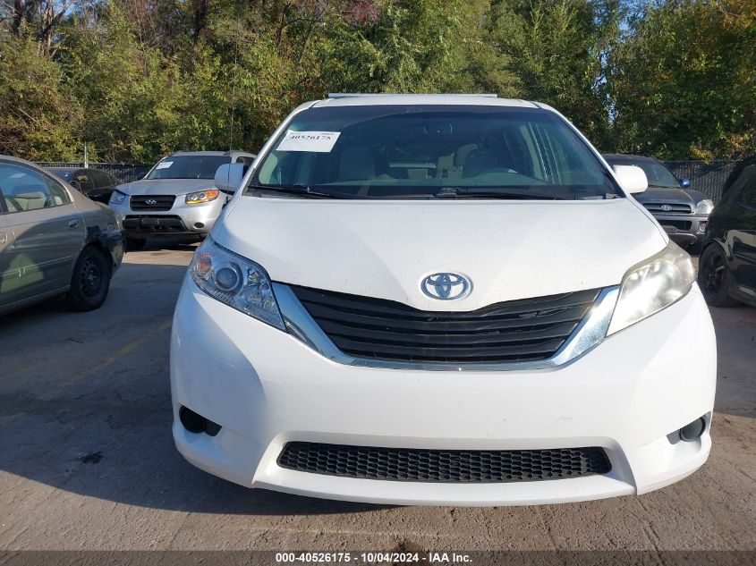 5TDKK3DC9BS073831 2011 Toyota Sienna Le V6