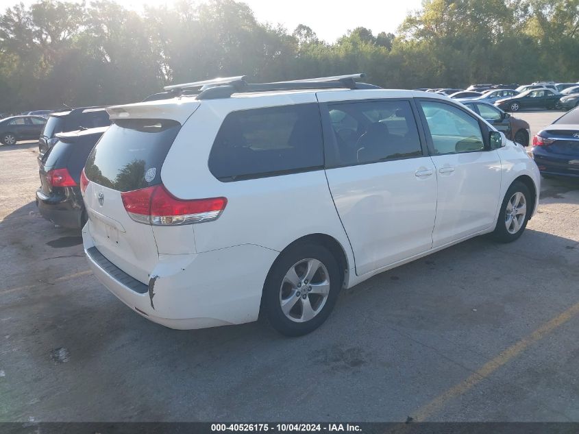 5TDKK3DC9BS073831 2011 Toyota Sienna Le V6