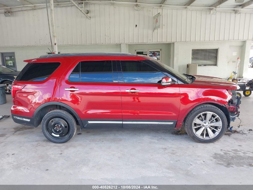 2019 Ford Explorer Limited VIN: 1FM5K7F88KGB48635 Lot: 40526212