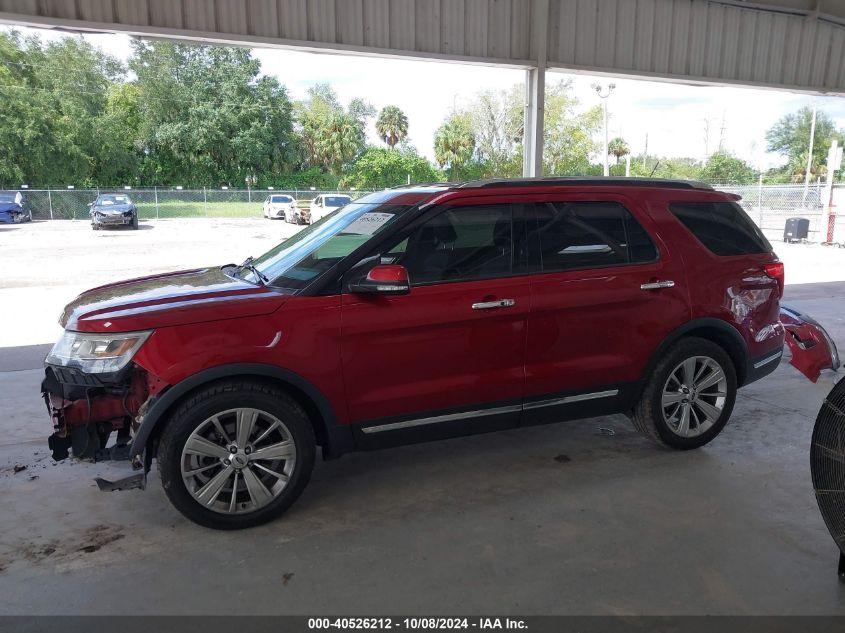 2019 Ford Explorer Limited VIN: 1FM5K7F88KGB48635 Lot: 40526212