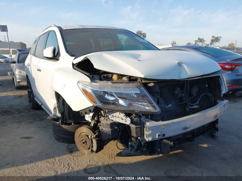 2016 Nissan Pathfinder S/Sv/Sl/Platinum VIN: 5N1AR2MN9GC605487 Lot: 40526217