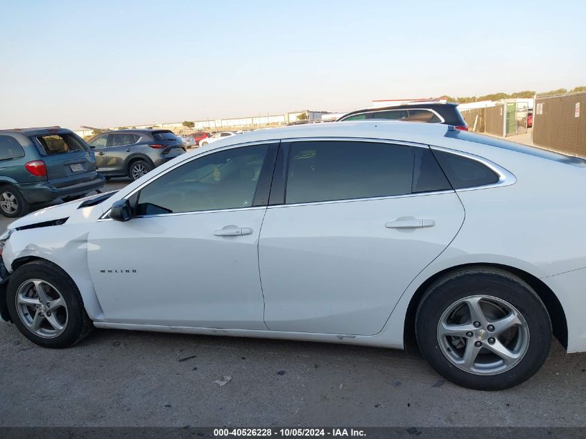 2018 Chevrolet Malibu Ls VIN: 1G1ZB5STXJF244509 Lot: 40526228