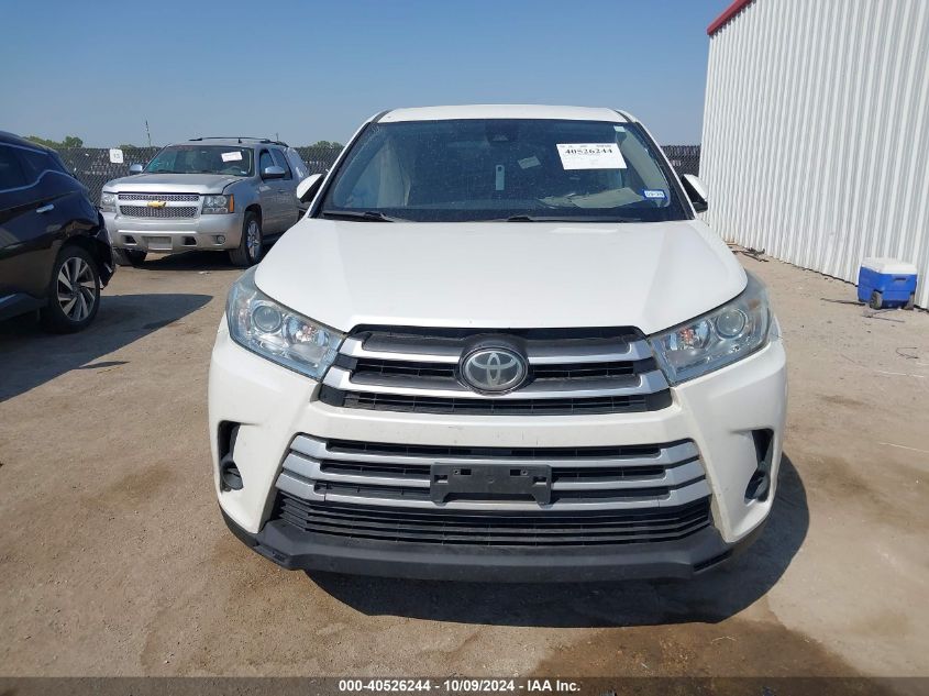 5TDZZRFH8HS204486 2017 Toyota Highlander Le/Le Plus