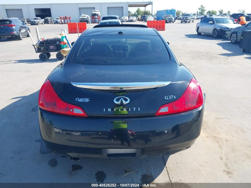 2010 Infiniti G37X VIN: JN1CV6EL1AM151737 Lot: 40526252