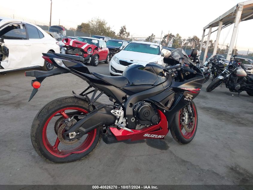 2012 Suzuki Gsx-R600 VIN: JS1GN7FA5C2101479 Lot: 40526270