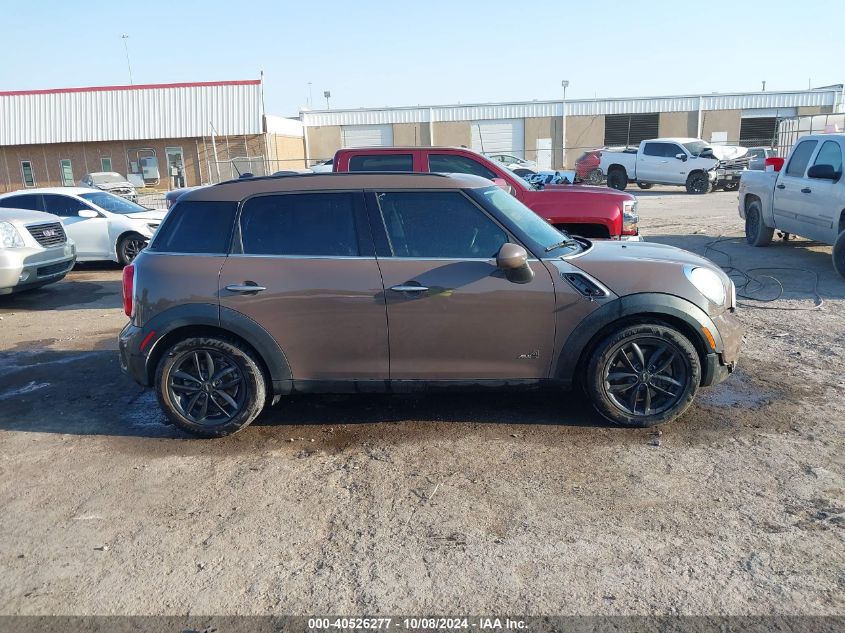 2012 Mini Cooper S Countryman VIN: WMWZC5C56CWL58771 Lot: 40526277