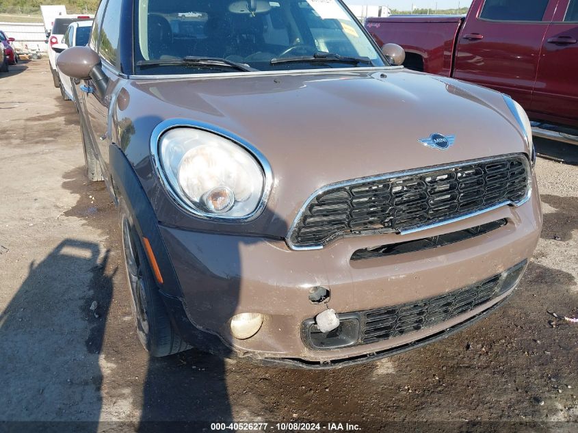 2012 Mini Cooper S Countryman VIN: WMWZC5C56CWL58771 Lot: 40526277