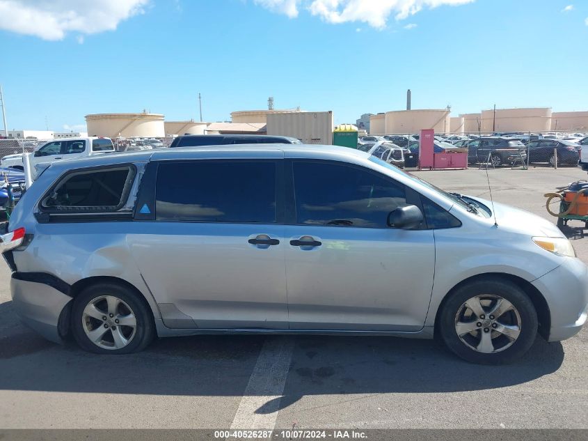 5TDZK3DC9DS291205 2013 Toyota Sienna L V6 7 Passenger