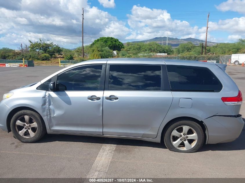 5TDZK3DC9DS291205 2013 Toyota Sienna L V6 7 Passenger