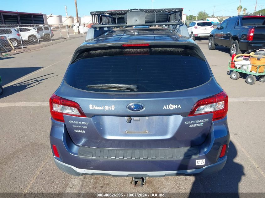 2015 Subaru Outback 2.5I Premium VIN: 4S4BSAFC0F3229744 Lot: 40526295