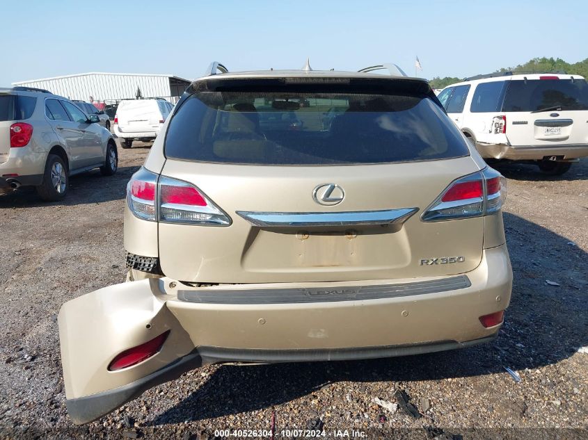 2015 Lexus Rx 350 VIN: 2T2ZK1BA0FC178675 Lot: 40526304