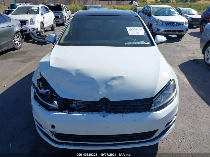 2015 Volkswagen Golf Tsi Se 4-Door VIN: 3VW217AU3FM043038 Lot: 40526326