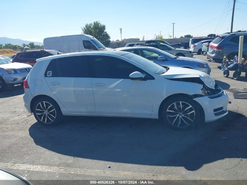 3VW217AU3FM043038 2015 Volkswagen Golf Tsi Se 4-Door