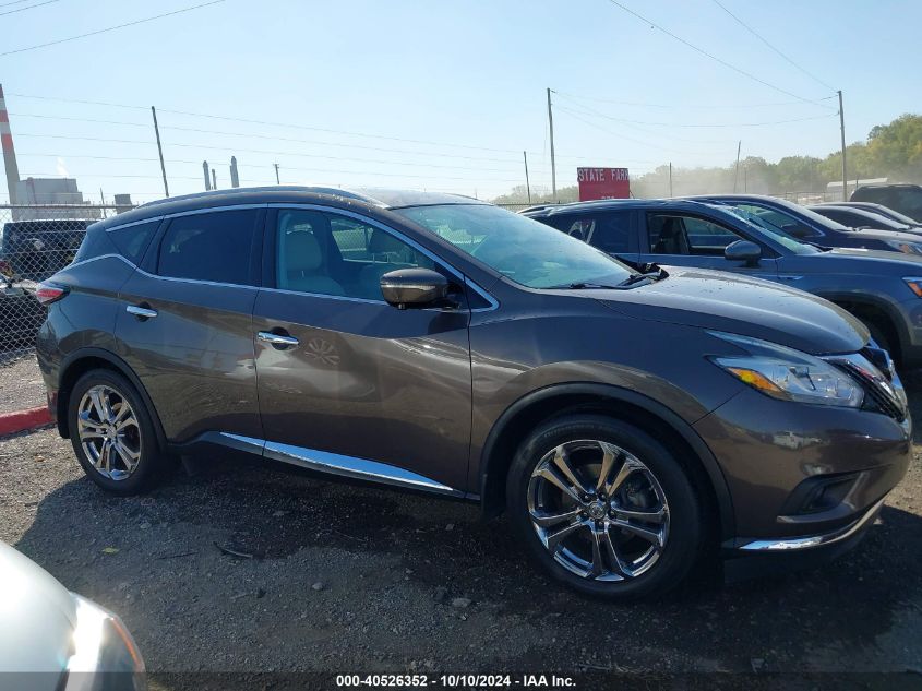 5N1AZ2MH7FN233063 2015 Nissan Murano Platinum