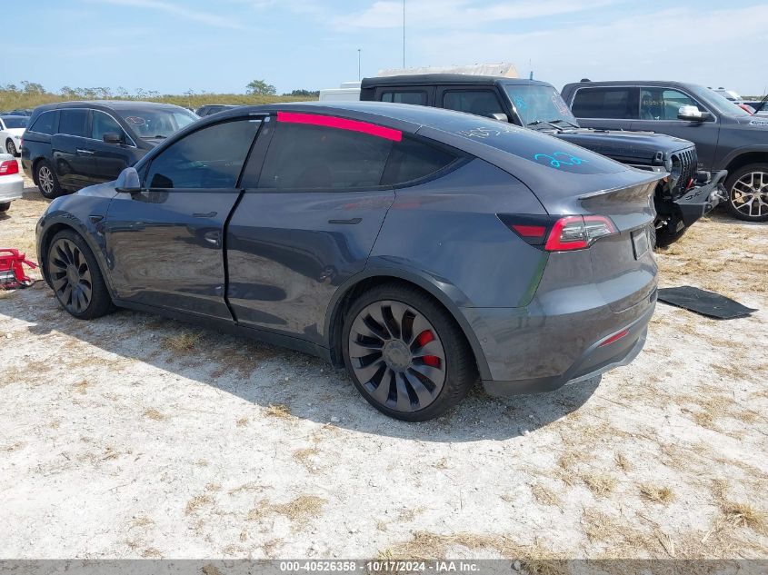 2021 Tesla Model Y VIN: 5YJYGDEF2MF141002 Lot: 40526358