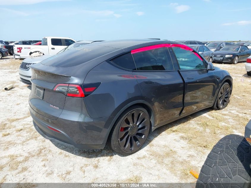 2021 Tesla Model Y VIN: 5YJYGDEF2MF141002 Lot: 40526358