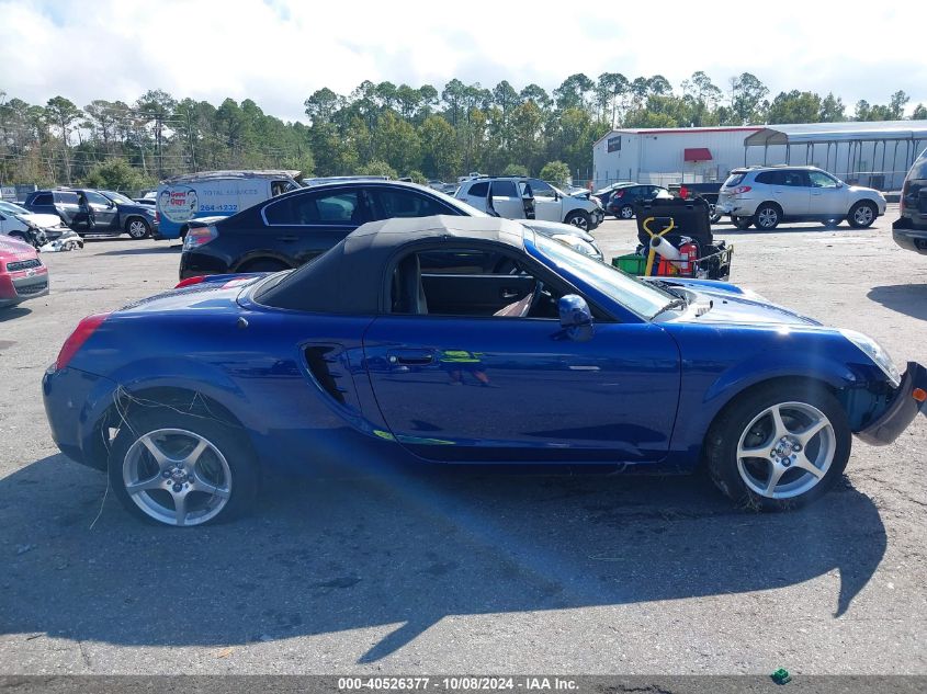 2003 Toyota Mr2 Spyder VIN: JTDFR320630056317 Lot: 40526377