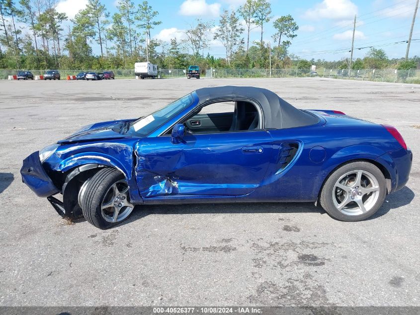 2003 Toyota Mr2 Spyder VIN: JTDFR320630056317 Lot: 40526377