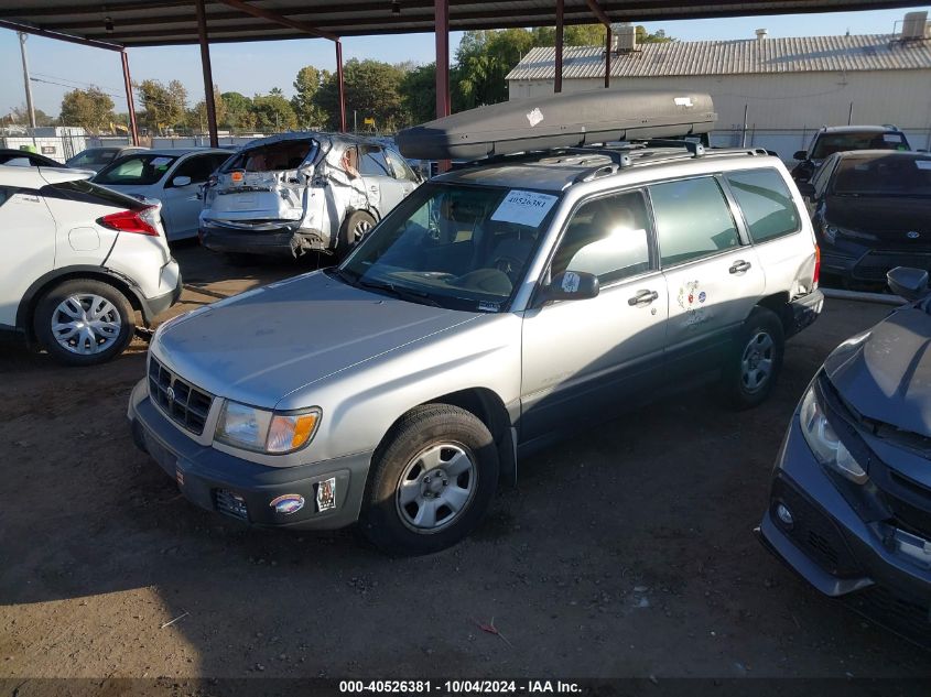 2000 Subaru Forester L VIN: JF1SF635DYH716269 Lot: 40526381