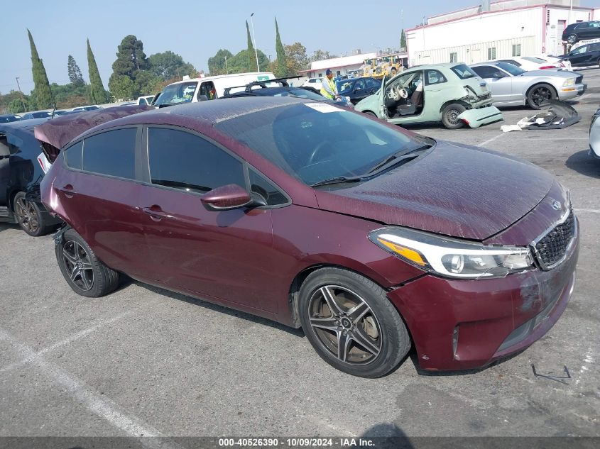 3KPFK4A74JE228177 2018 Kia Forte Lx