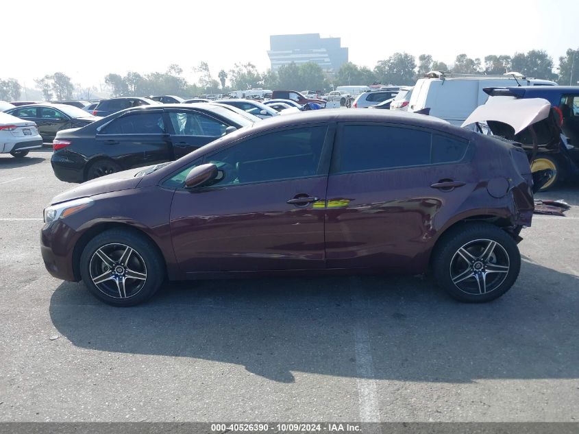 3KPFK4A74JE228177 2018 Kia Forte Lx