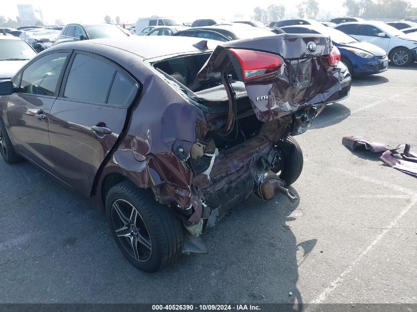 3KPFK4A74JE228177 2018 Kia Forte Lx