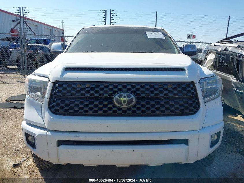 2019 Toyota Tundra Crewmax 1794/Crewmax Plat VIN: 5TFAY5F12KX791362 Lot: 40526404