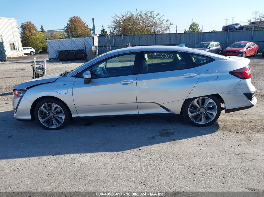 2018 Honda Clarity Plug-In Hybrid Touring VIN: JHMZC5F34JC012342 Lot: 40526417