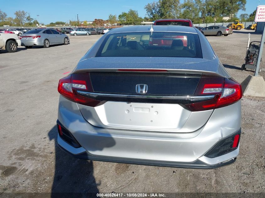 2018 Honda Clarity Plug-In Hybrid Touring VIN: JHMZC5F34JC012342 Lot: 40526417