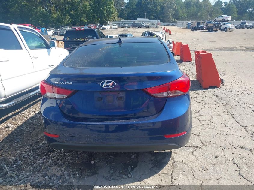 5NPDH4AE9FH624824 2015 Hyundai Elantra Se