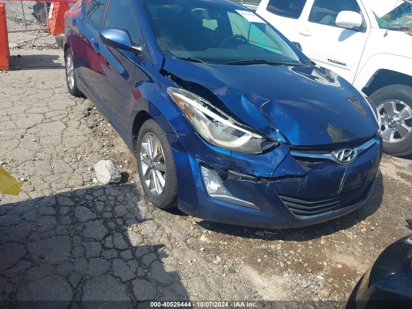 5NPDH4AE9FH624824 2015 Hyundai Elantra Se