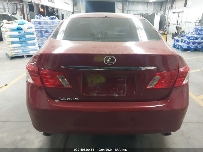 2009 Lexus Es 350 VIN: JTHBJ46G292284992 Lot: 40526451