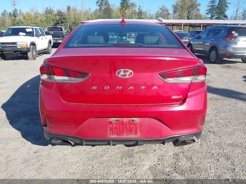 5NPE34AF3JH672095 2018 Hyundai Sonata Sport