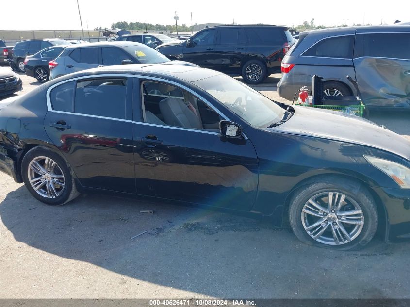 2010 Infiniti G37 Sport VIN: JN1CV6AP0AM202492 Lot: 40526471