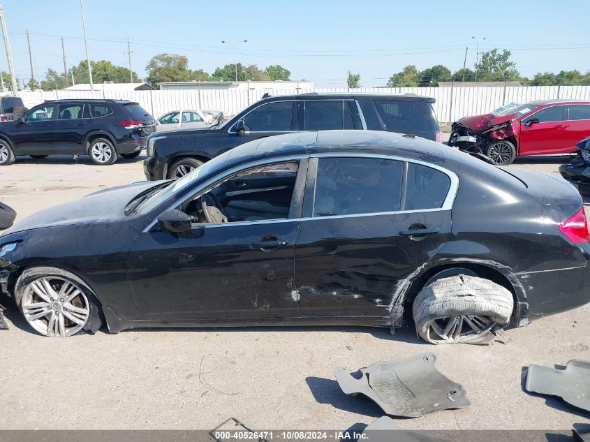 2010 Infiniti G37 Sport VIN: JN1CV6AP0AM202492 Lot: 40526471