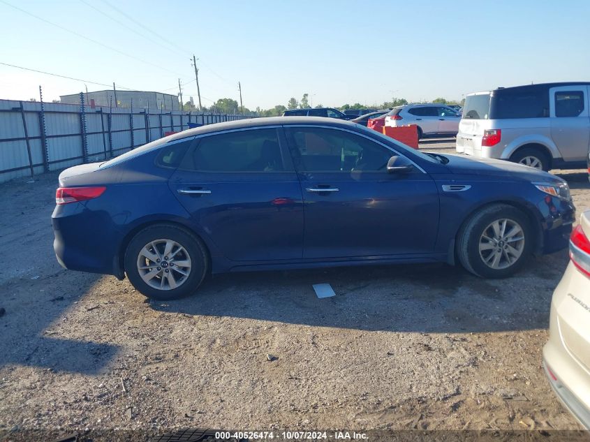 2017 Kia Optima Lx VIN: 5XXGT4L30HG176530 Lot: 40526474