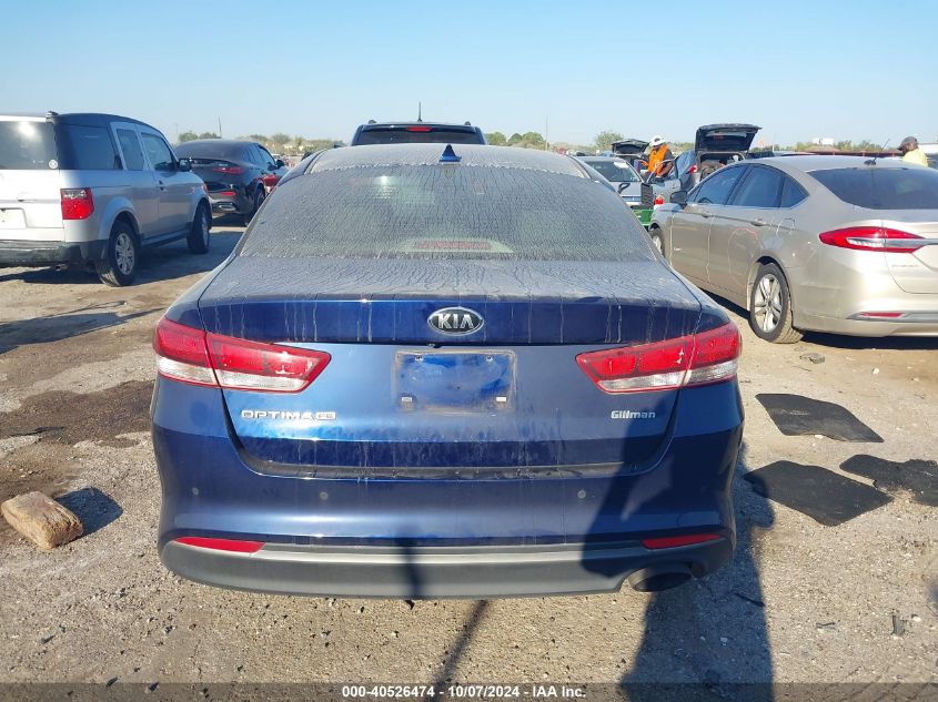 2017 Kia Optima Lx VIN: 5XXGT4L30HG176530 Lot: 40526474