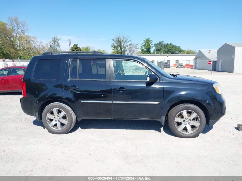 2013 Honda Pilot Touring VIN: 5FNYF4H91DB070240 Lot: 40526494