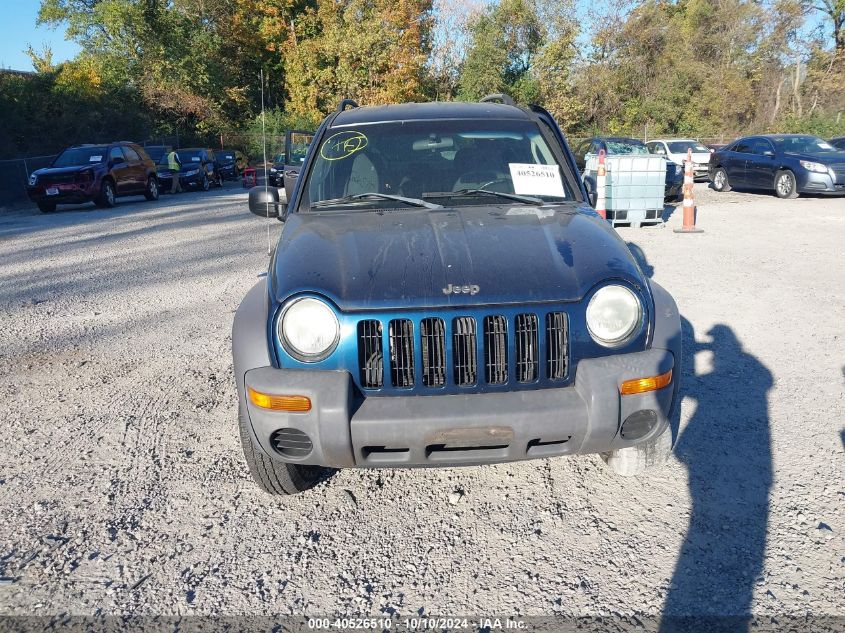 1J4GL48K04W189605 2004 Jeep Liberty Sport