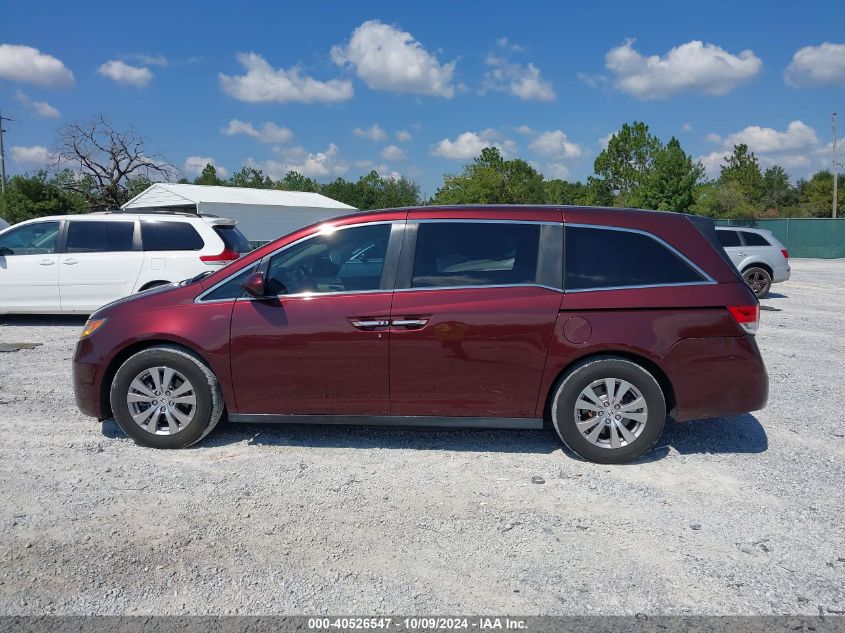 5FNRL5H68GB161812 2016 Honda Odyssey Ex-L