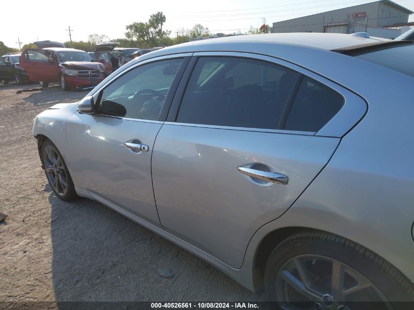 2013 Nissan Maxima S/Sv VIN: 1N4AA5AP7DC813999 Lot: 40526561