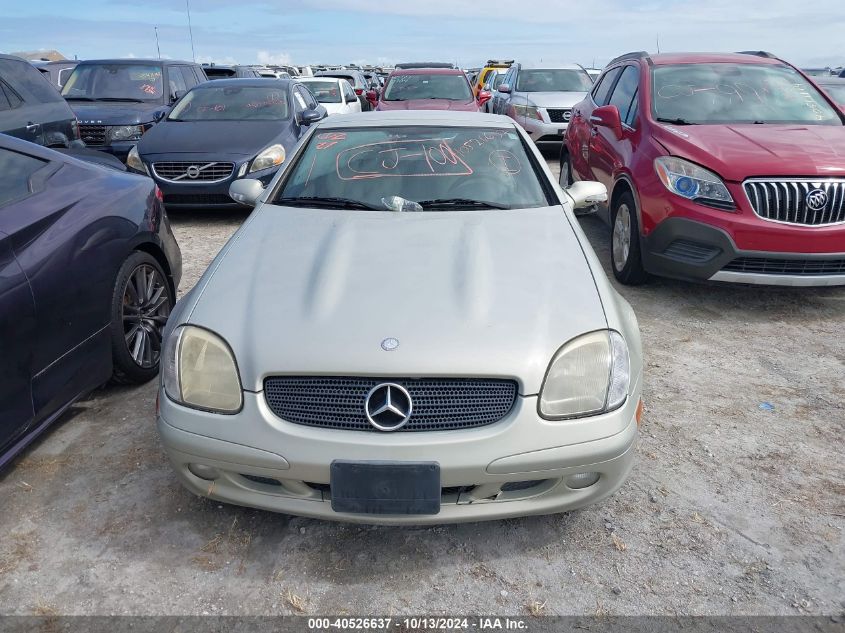 2003 Mercedes-Benz Slk 320 VIN: WDBKK65F33F276417 Lot: 40526637