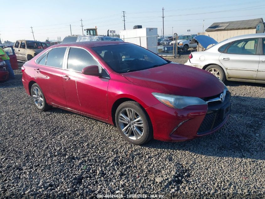 VIN 4T1BF1FK7GU557122 2016 Toyota Camry, SE no.1