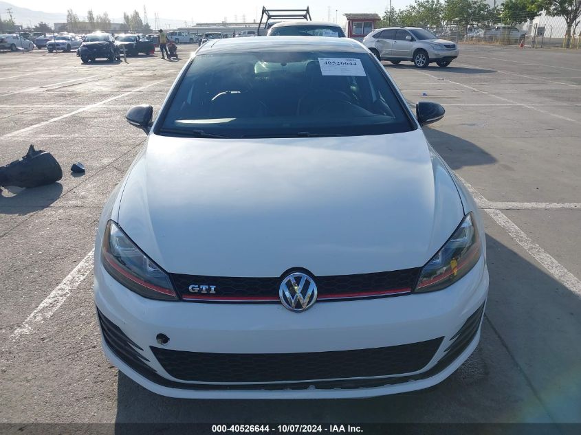 2017 Volkswagen Golf Gti Autobahn 4-Door/S 4-Door/Se 4-Door/Sport 4-Door VIN: 3VW447AUXHM064066 Lot: 40526644